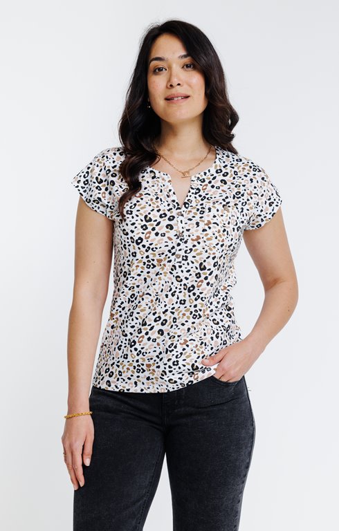 Tee-shirt imprimé manches courtes