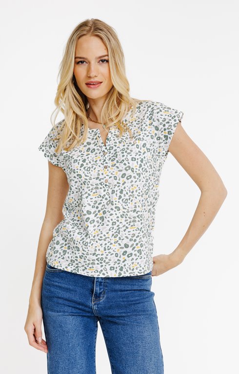 Tee-shirt imprimé manches courtes