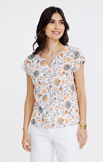 Tee-shirt imprimé manches courtes
