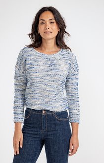 Pull maille popcorn