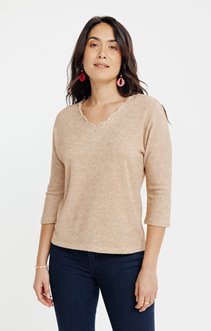 Pull en maille fantaisie