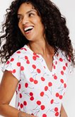 Tee-shirt imprimé cerises