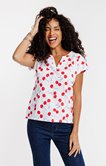 Tee-shirt imprimé cerises