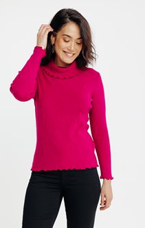 Pull détails froufrou