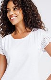 Tee-shirt uni manhes courtes