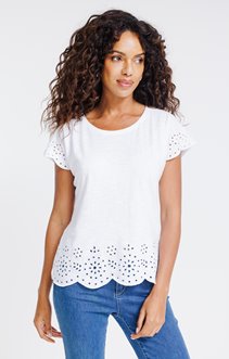 Tee-shirt uni manhes courtes