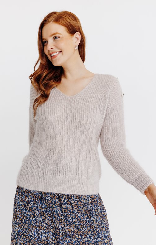 Pull maille anglaise