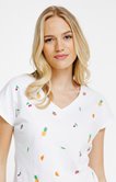 Tee-shirt brodé manches courtes