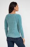 Pull maille chenille