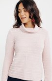 PULL EN CHENILLE TRICOTAGE FANTAISIE