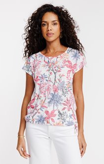Tee-shirt imprimé manches courtes
