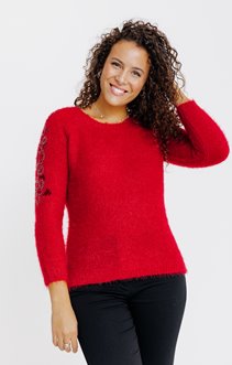 PULL BEADING SUR LES EPAULES