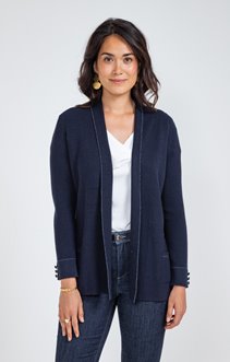 Cardigan côte anglaise