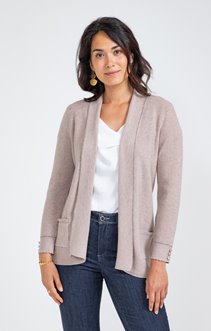 Cardigan côte anglaise