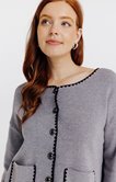 Cardigan boutonné