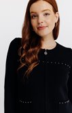 Cardigan zippé