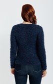 Cardigan maille popcorn