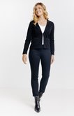 Cardigan col tailleur