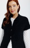 Cardigan maille fluffy