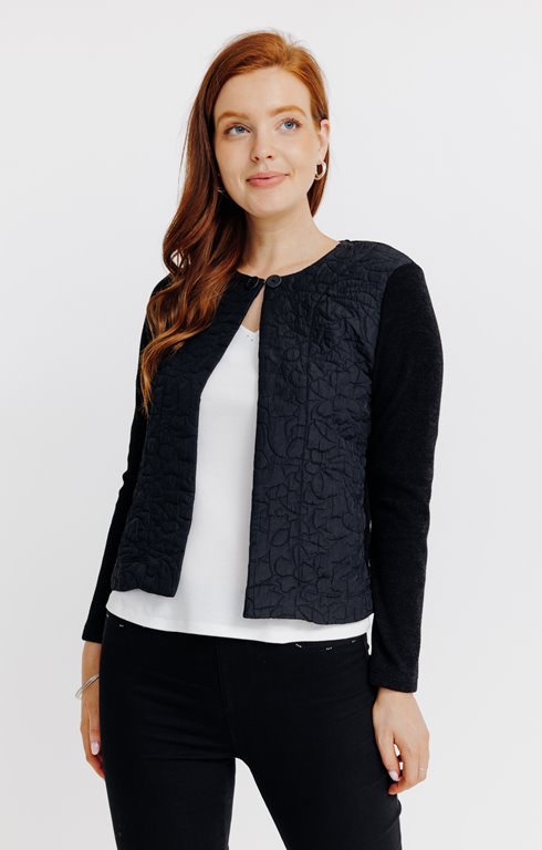 Cardigan bimatière