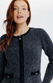 CARDIGAN MATIERE FANTAISIE