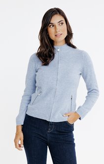 CARDIGAN ZIPPE