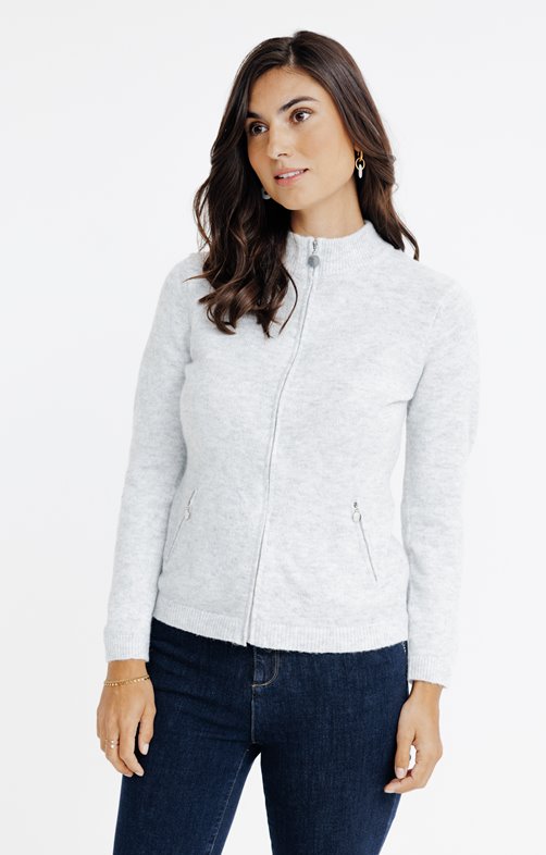 CARDIGAN ZIPPE