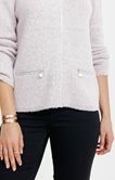 Cardigan matière fantaisie