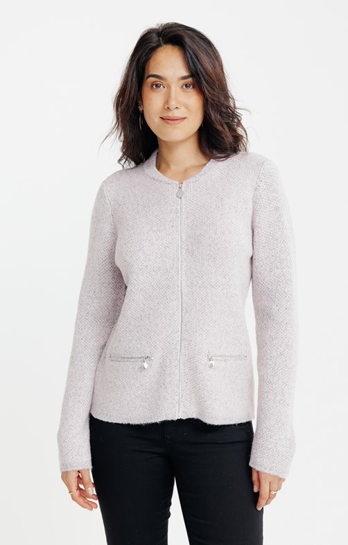 CARDIGAN MATIERE FANTAISIE