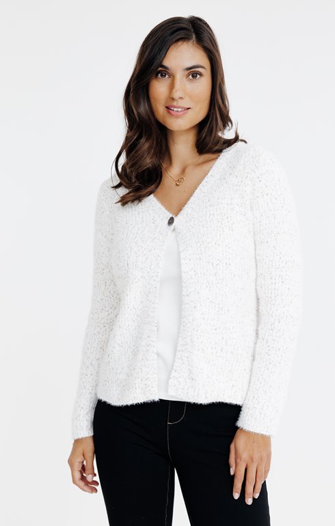 CARDIGAN MATIERE FANTAISIE