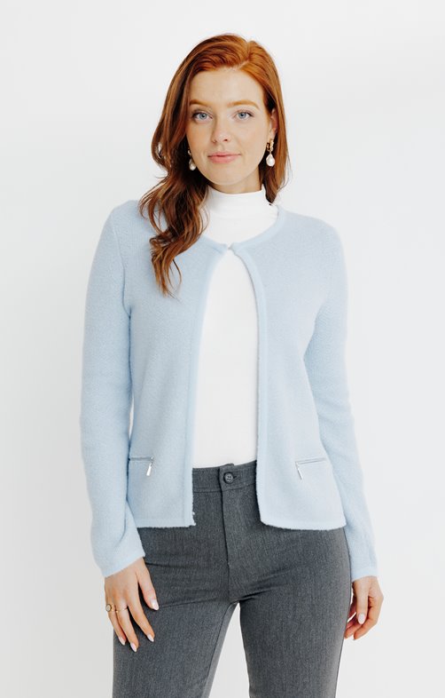 CARDIGAN MATIERE FANTAISIE