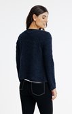 CARDIGAN UNI COL ROND