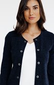 CARDIGAN UNI COL ROND