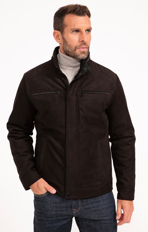Veste Armand Thiery Marron Taille 40 - Style Brodé - Très Bon état Occasion Peu Porté