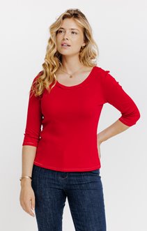 Tee-shirt uni col rond