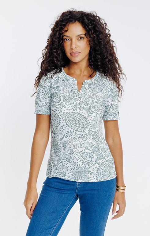 Tee-shirt imprimé manches courtes