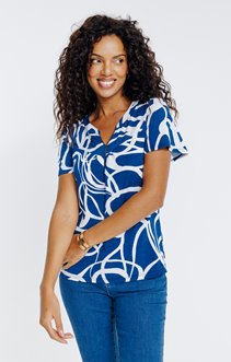 Tee-shirt imprimé manches courtes