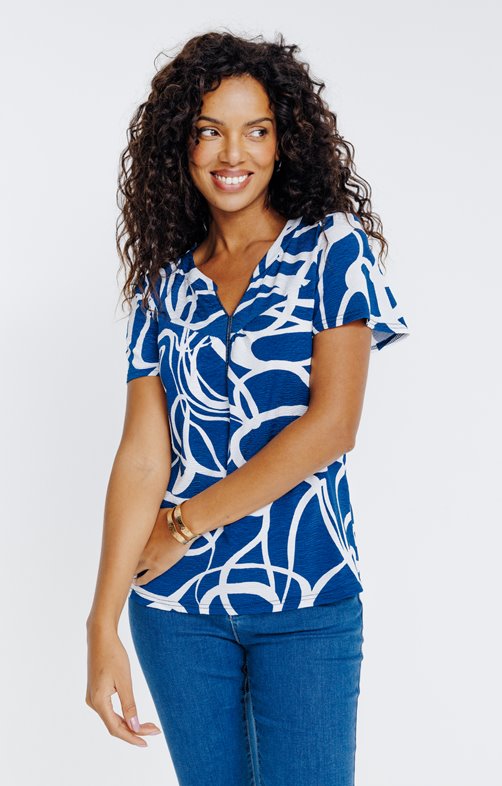 Tee-shirt imprimé manches courtes