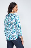 Tunique imprimée  feuillage 
