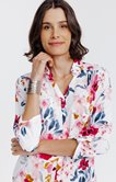 Chemise imprimée fleurie 