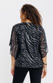 TUNIQUE FETE IMPRIME ZEBRE BRILLANT
