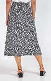 Jupe longue imprimée en maille