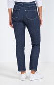 Pantalon 7/8 denim brut zippé