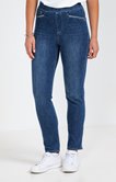 Tregging en denim bi-stretch