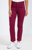 Pantalon 7/8 coton détail clous poches