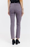 Pantalon 7/8 coton viscose avec ceinture