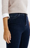 Pantalon denim brut bi-stretch 
