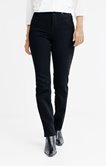 Pantalon denim noir bi-stretch