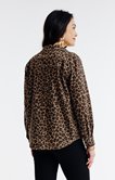 Chemise large imprimé léopard