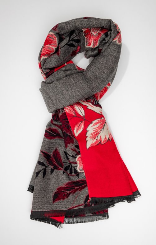 FOULARD JACQUARD CHAUD